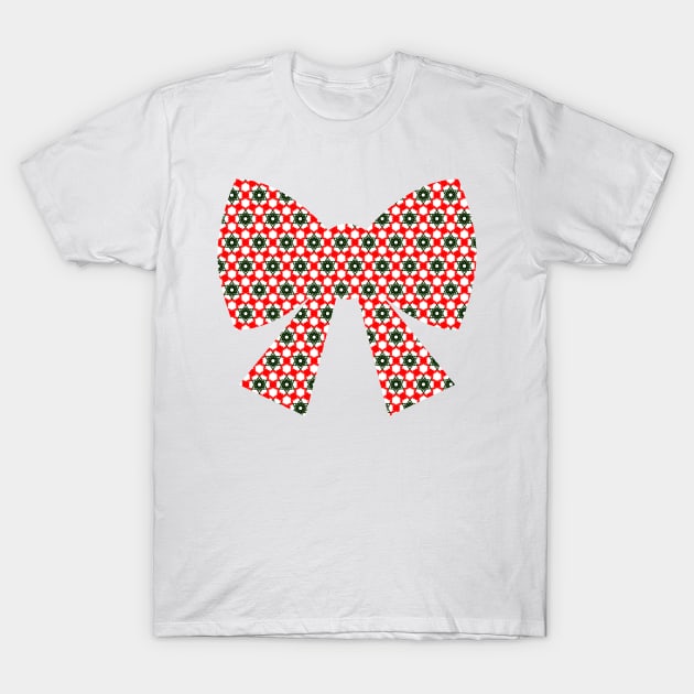 Christmas Pattern T-Shirt by BHDigitalArt